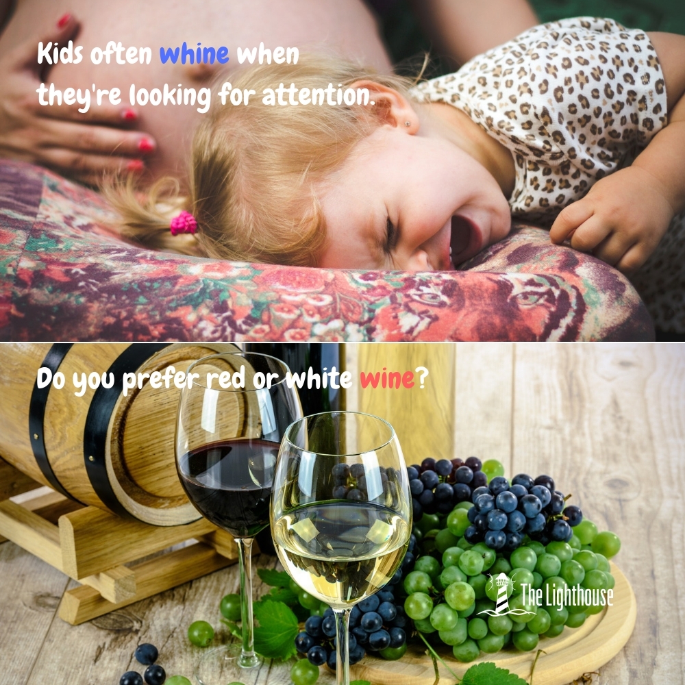 whine vs. wine